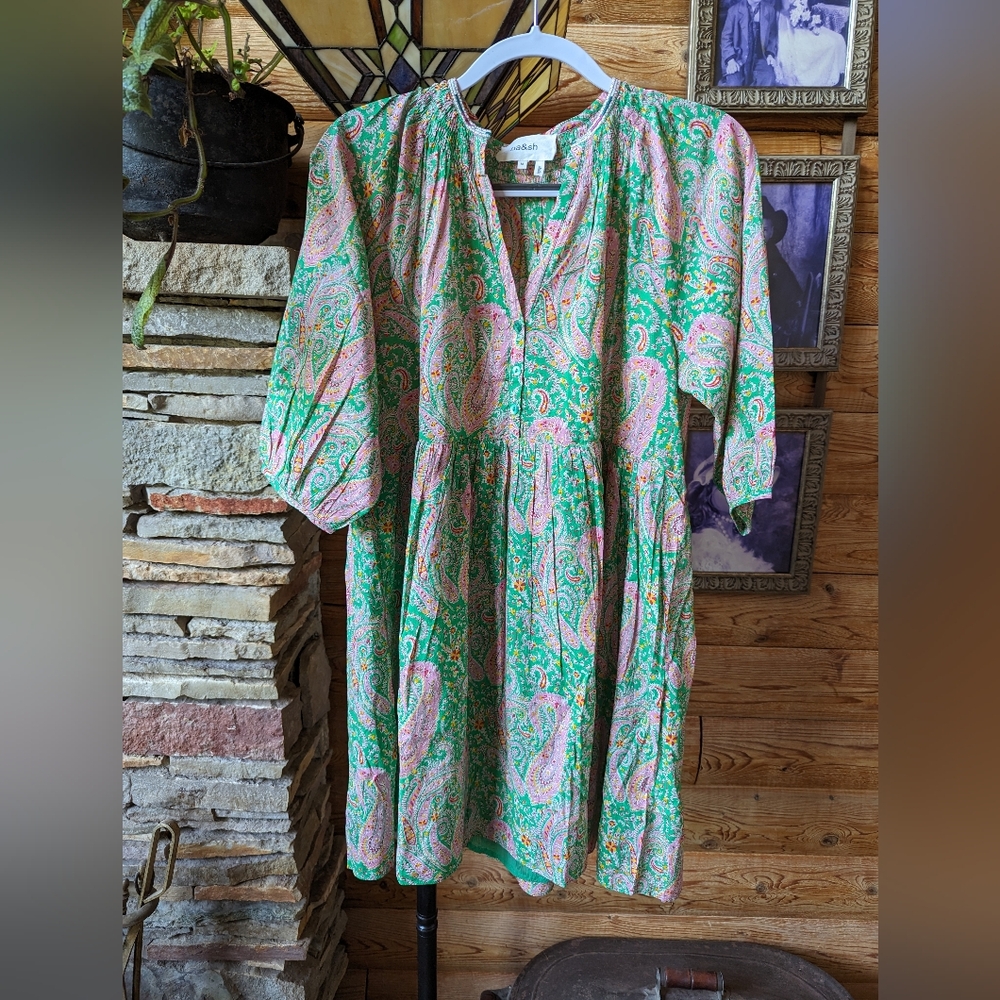 BA&SH Odeon cotton dress